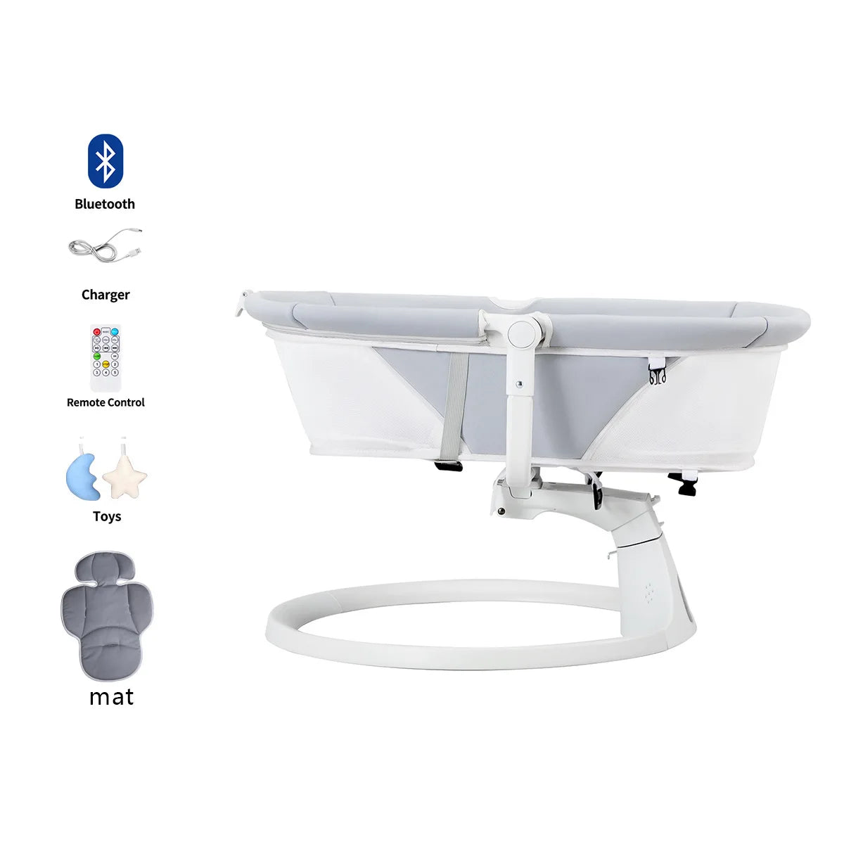 Electric Baby Rocker Cradle Swing