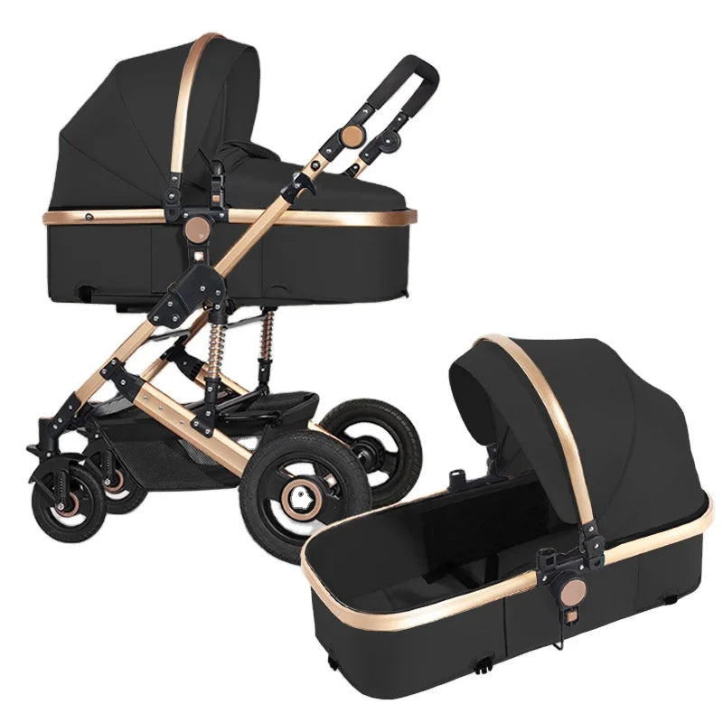 Foldable Multi-Functional 3-in-1 Baby Stroller