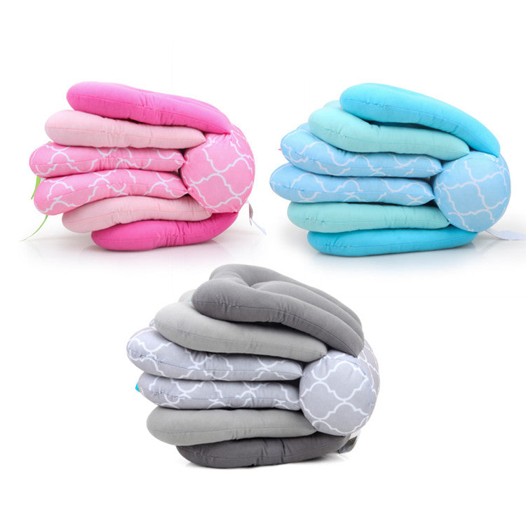 Ergonomic Adjustable Nursing Pillow for Breastfeeding & Baby Support