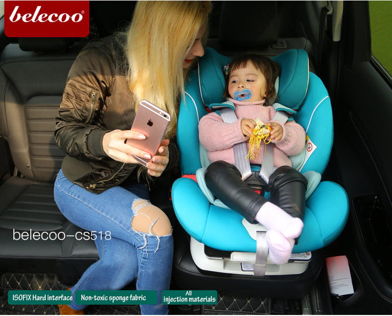 Luxury 4-in-1 All-in-One Convertible Car Seat - Newborn to 8 Years