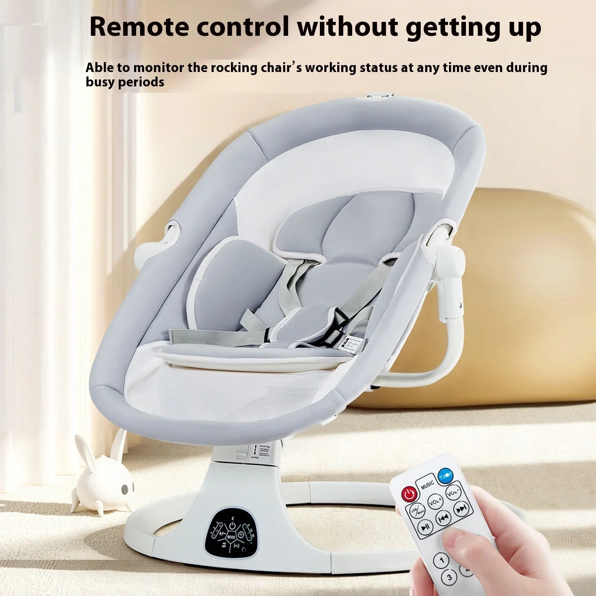 Electric Baby Rocker Cradle Swing