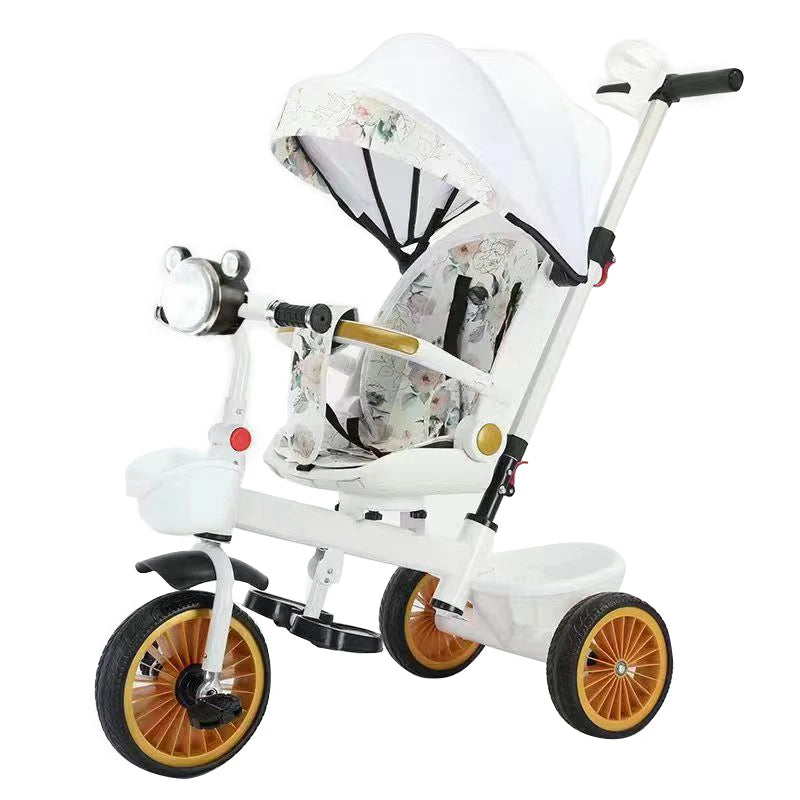 4-in-1 Grow With Me Baby Stroller & Tricycle
