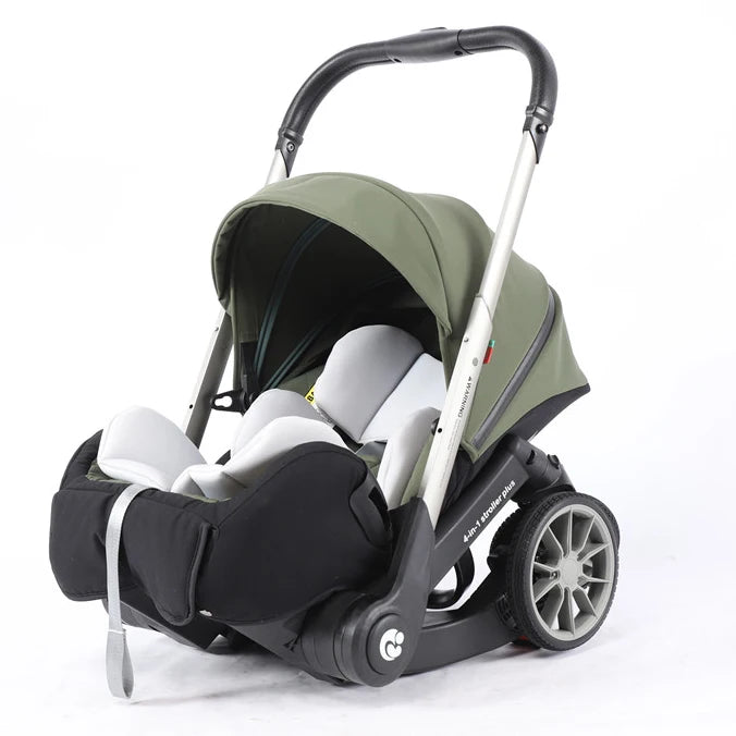 Deluxe 4-in-1 Infant Car Seat & Stroller Travel System - 0 to 3 Years