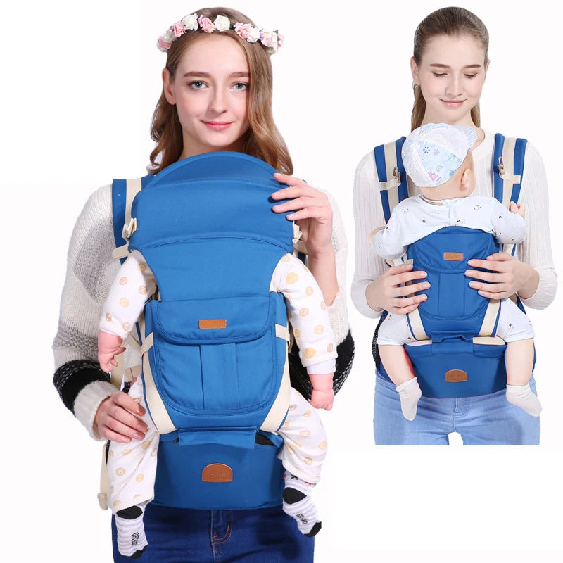 Newborn Ergonomic All-In-One Kangaroo Baby Carrier - 0 to 48 Months