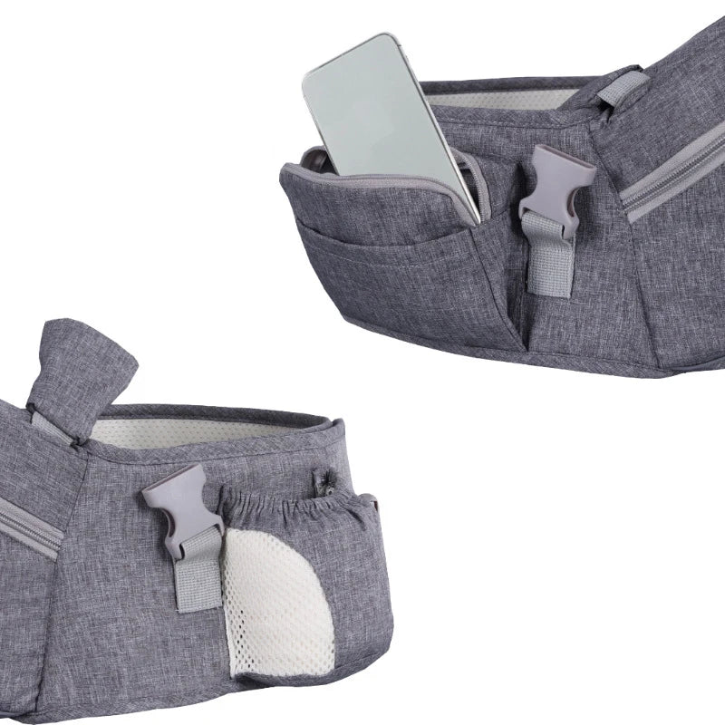 Ergonomic Hip seat baby Carrier - 0 to 36 months (8-45 lbs)