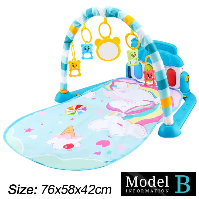 Kick and Play Piano Tummy Time Mat - 0-3