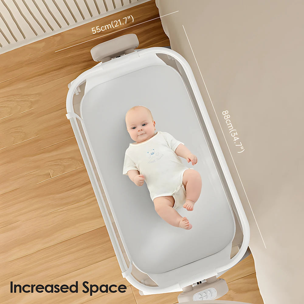 Automatic Rocking Baby Bassinet - 0 to 6 Months