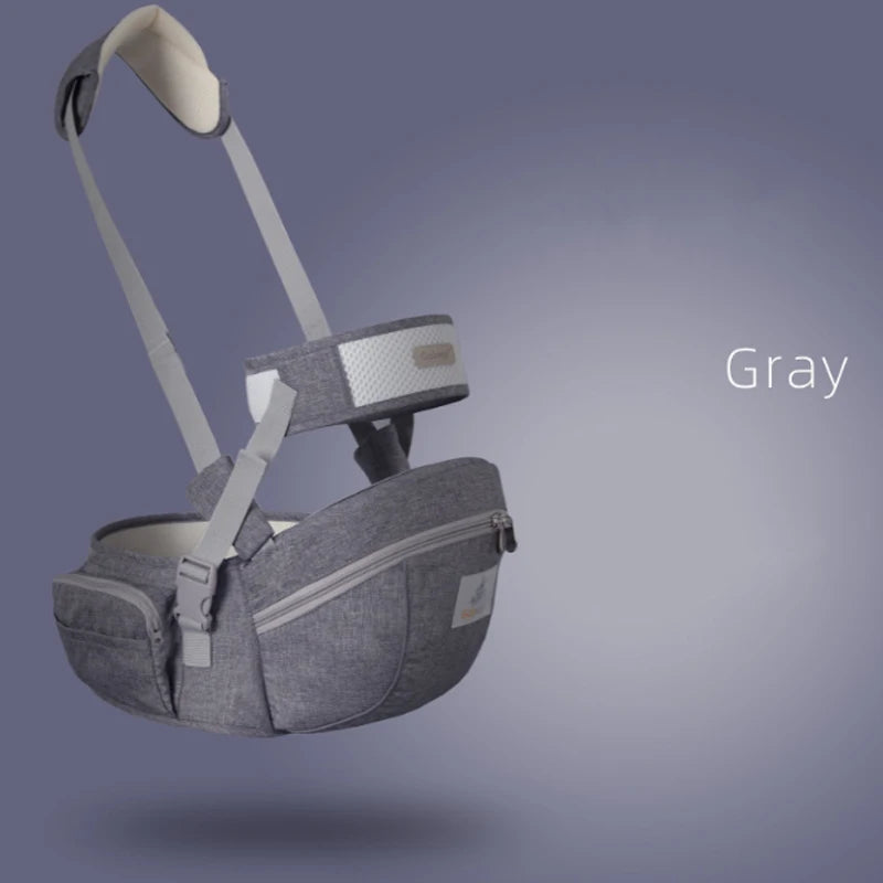 Ergonomic Hip seat baby Carrier - 0 to 36 months (8-45 lbs)