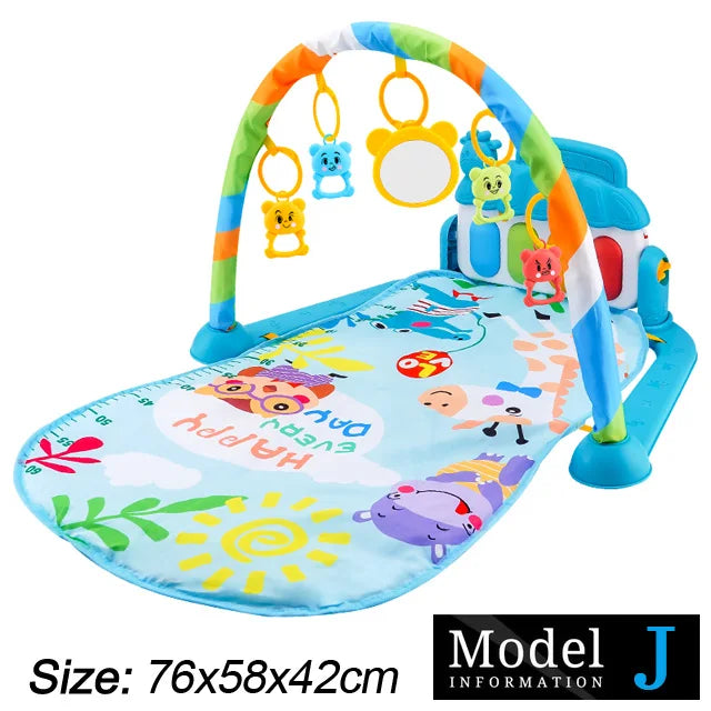 Kick and Play Piano Tummy Time Mat - 0-3