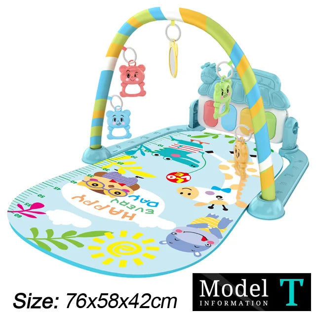 Kick and Play Piano Tummy Time Mat - 0-3