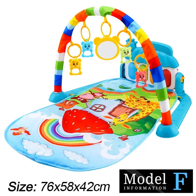 Kick and Play Piano Tummy Time Mat - 0-3