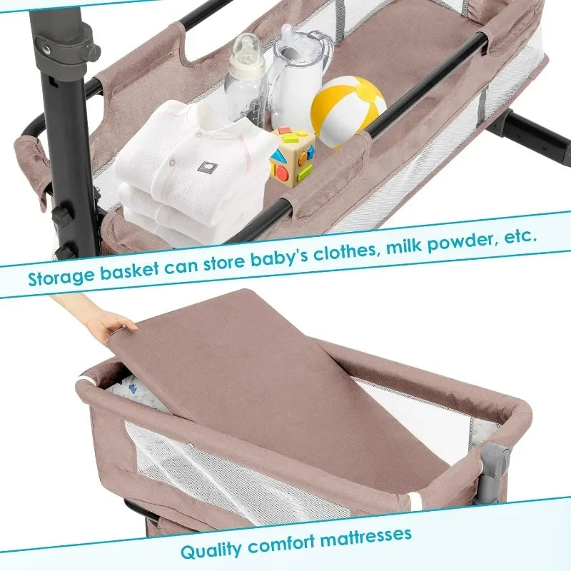 Adjustable Bedside Bassinet - Newborn to 18 months